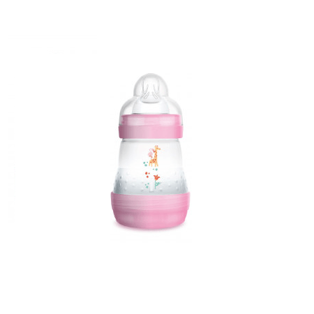 Mamadeira Mam First Bottle 160ml Girls Rosa Anti Colica 0 Meses Flicka Kids