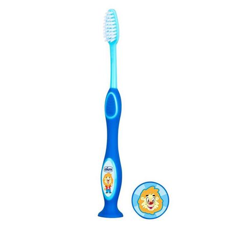 Escova de Dentes Infantil Chicco Azul (3-6 Anos)