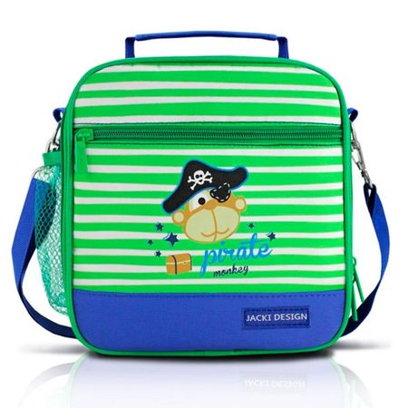 Lancheira Térmica Infantil Macaquinho Pirata Jacki Design Lancheira Térmica Infantil Macaquinho Pirata Jacki Design