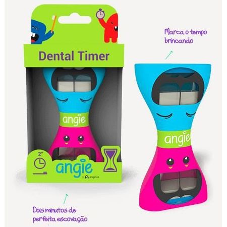 Angelus Dental Timer Ampulheta de Tempo de Escovação Infantil
