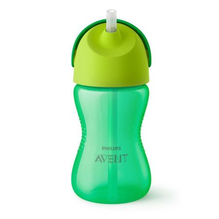 Philips Avent Copo Dinossauro c/ Canudo Curvado 300ml Verde 12m+ SCF798/01 Philips Avent Copo Dinossauro c/ Canudo Curvado 300ml Verde 12m+ SCF798/01