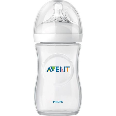 Philips Avent Mamadeira Petala 260ml Transparente 1M+ SCF033/17 Philips Avent Mamadeira Petala 260ml Transparente 1M+ SCF033/17