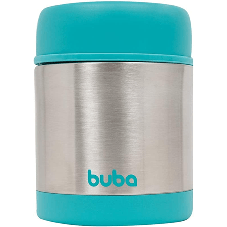 Pote Térmico Buba Aço Inoxidavél Azul Pote Térmico Buba Aço Inoxidavél Azul