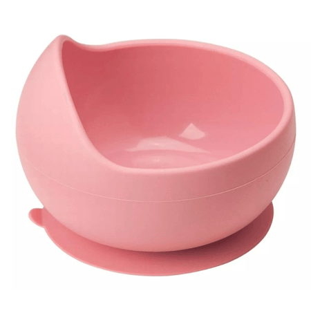 Bowl Em Silicone Com Ventosa Rosa Bowl Em Silicone Com Ventosa Rosa