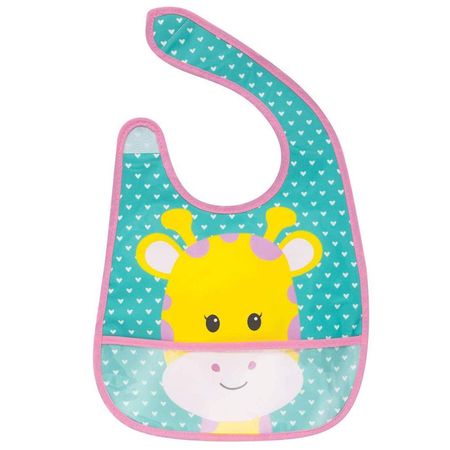 Babador Pega Migalhas Buba Girafa 3+ Babador Pega Migalhas Buba Girafa 3+