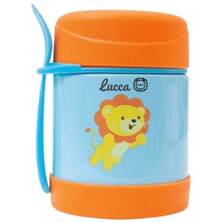 Pote Térmico Personalizado Nome Animal Fun Leão Pote Térmico Personalizado Nome Animal Fun Leão