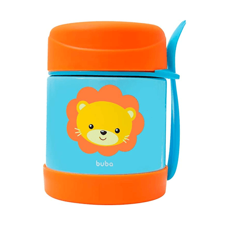 Pote Térmico Buba Animal Fun Leão Pote Térmico Buba Animal Fun Leão
