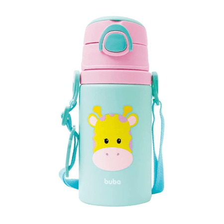 Garrafinha de Aluminio Animal Fun Girafa Garrafinha de Aluminio Animal Fun Girafa