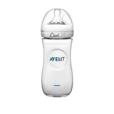Mamadeira Personalizada Nome Avent Pétala 330ml Mamadeira Personalizada Nome Avent Pétala 330ml